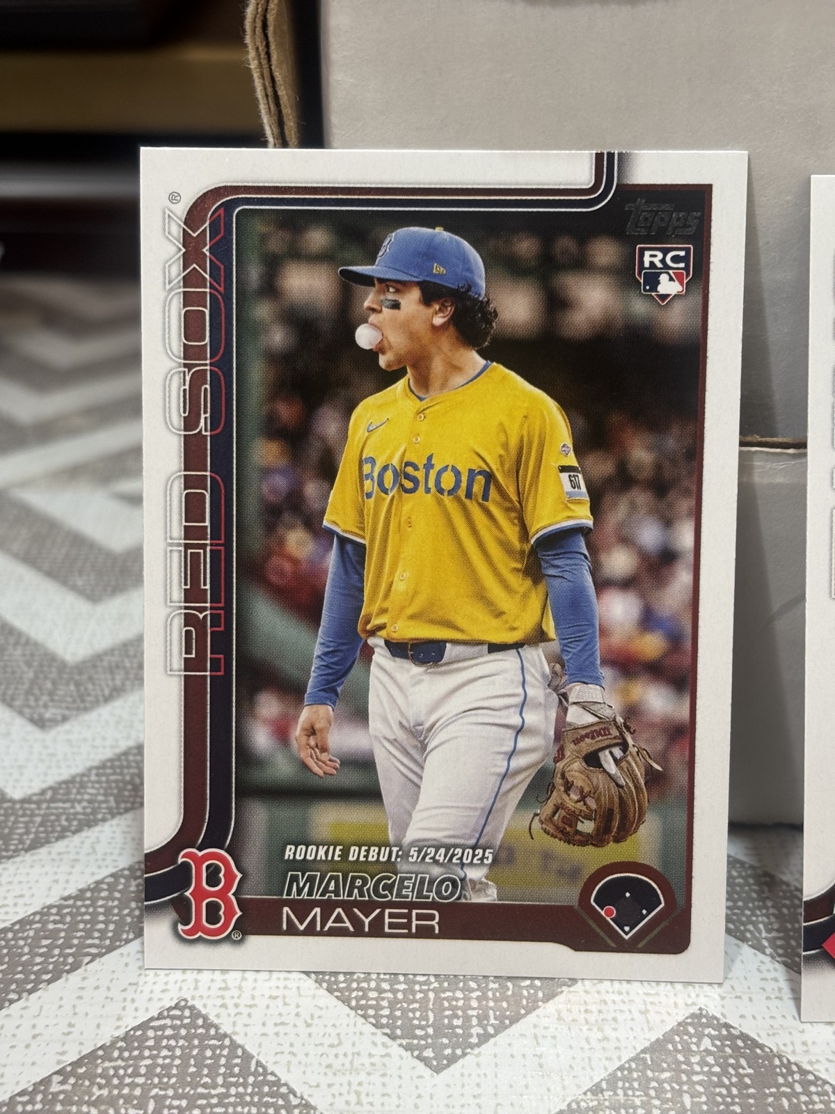 2025 Topps Update Series - Rookie Debut Marcelo Mayer #US276 (RC)