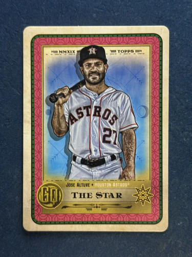 2019 Topps Gypsy Queen Tarot of the Diamond Jose Altuve Astros