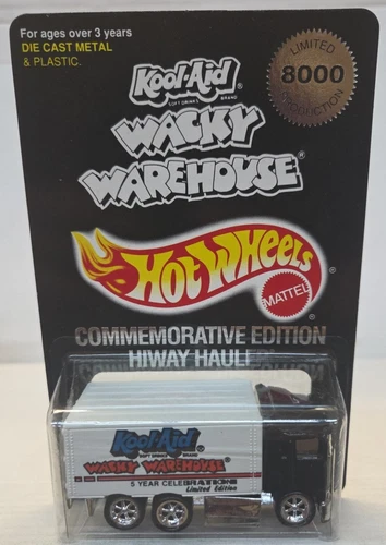 Vintage 1995 Hot Wheels Kool-Aid Wacky Warehouse Commemorative Hiway Hauler J3