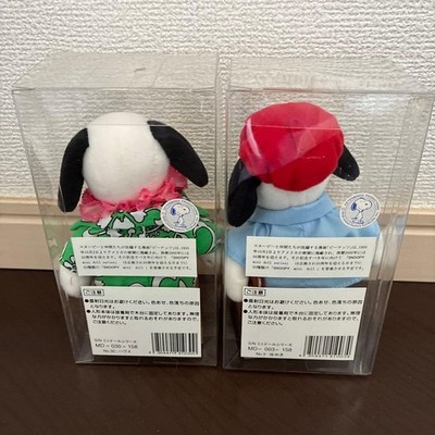 Snoopy 50th Anniversary Mini Doll Set No.3 Artist & No.30 Hawaii