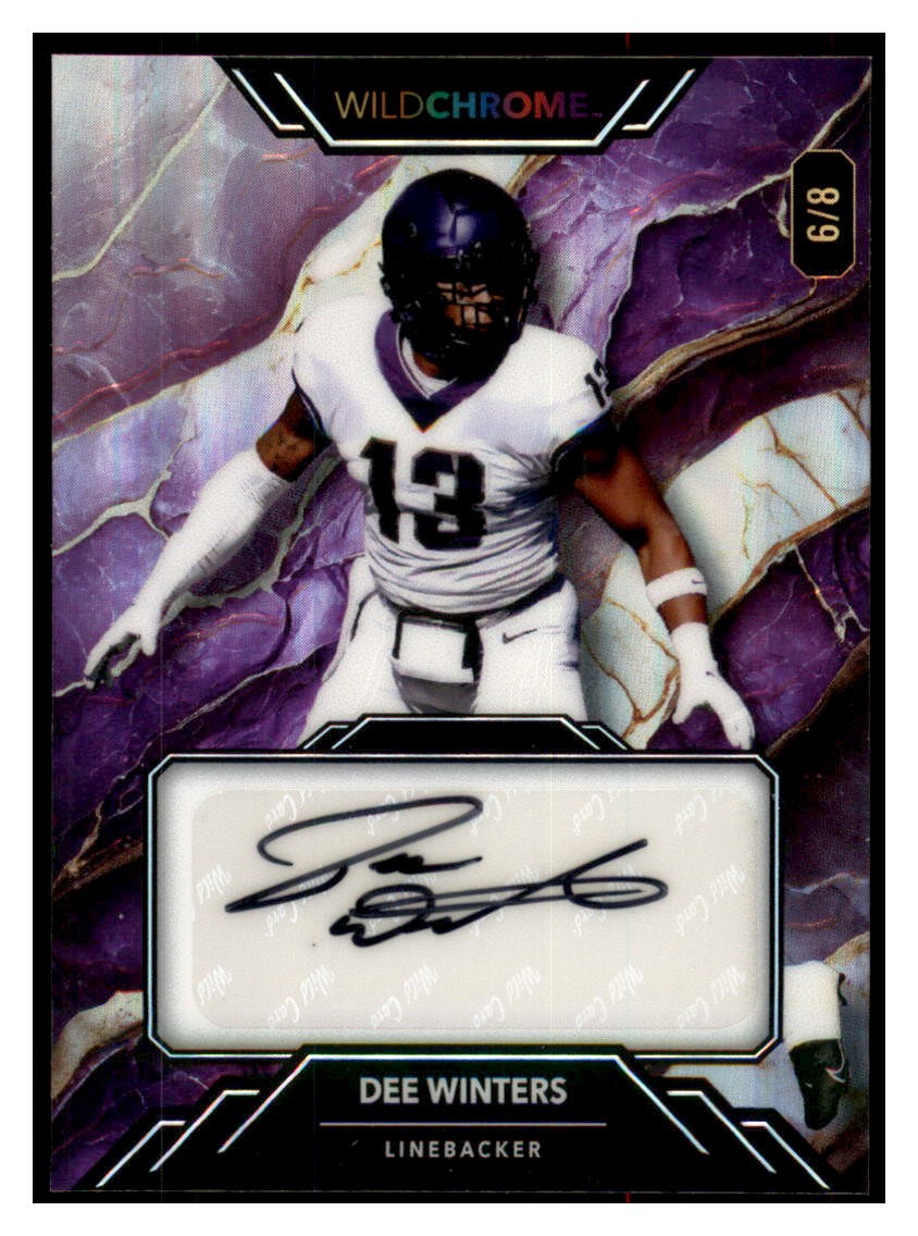 CJ Stroud Wild Card Wildchrome Pro-Look Hobby Wildmarble Autographs #WCMA Rainbow Foil-Red