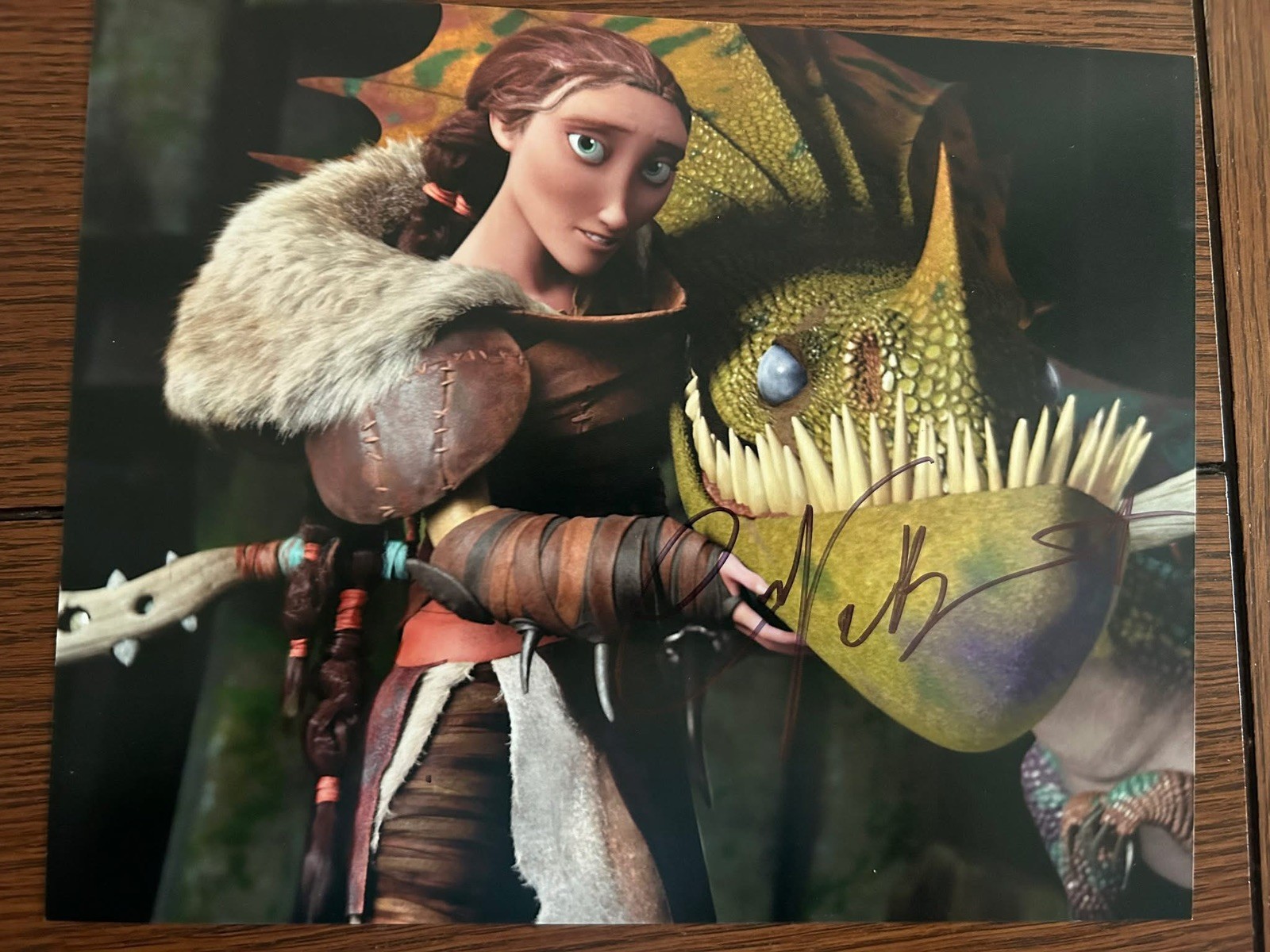 Cate Blanchett how to train your dragon Signed Autograph 8x10 Photo Lotr