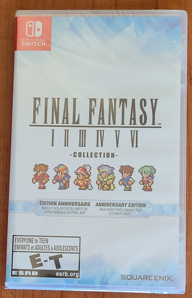 Final Fantasy I-Vi Collection Anniversary Edition - Nintendo