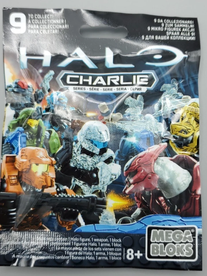 Lote de 11 Halo Mega Bloks Charlie Echo Foxtrot Misterioso Bolso Ciego Retirado Leer Foto 2 de 4