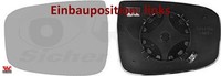 VAN Wezel 8239837 Spiegelglas FüR AußEnspiegel Links FüR Hyundai