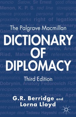 Berridge - Palgrave Macmillan Dictionary of Diplomacy - New hardback o - X555z