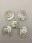 1966-1969 John F. Kennedy Half Dollars 40% Silver Lot Of 5 Stunning Coins 🔥