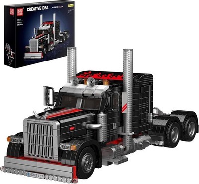 Mould King Semi Truck Toys Building Sets 10037 STEM Project Blocks 1814 Pieces