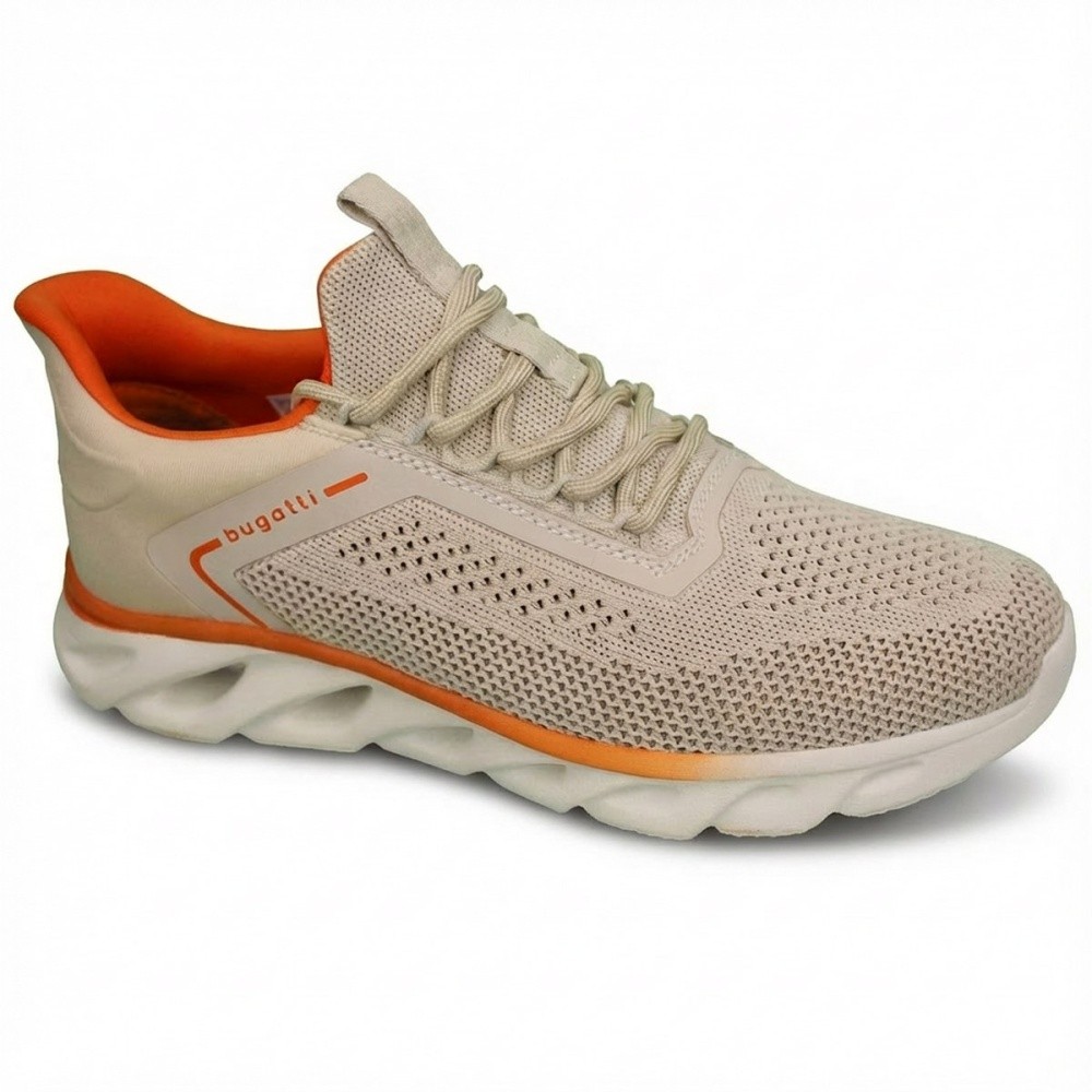 Bugatti Men's Shoes Sneaker Beige 341 AVK62 6900 5200