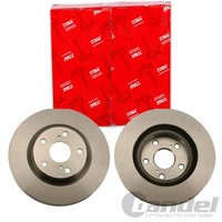 2X TRW Bremsscheiben 296Mm BelÜFtet Vorne Passend FÜR Lexus ES Toyota Aurion