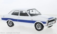 MCG 1:18 Scale Diecast Model Car -  Ford Escort Mk1 RS 2000 in White