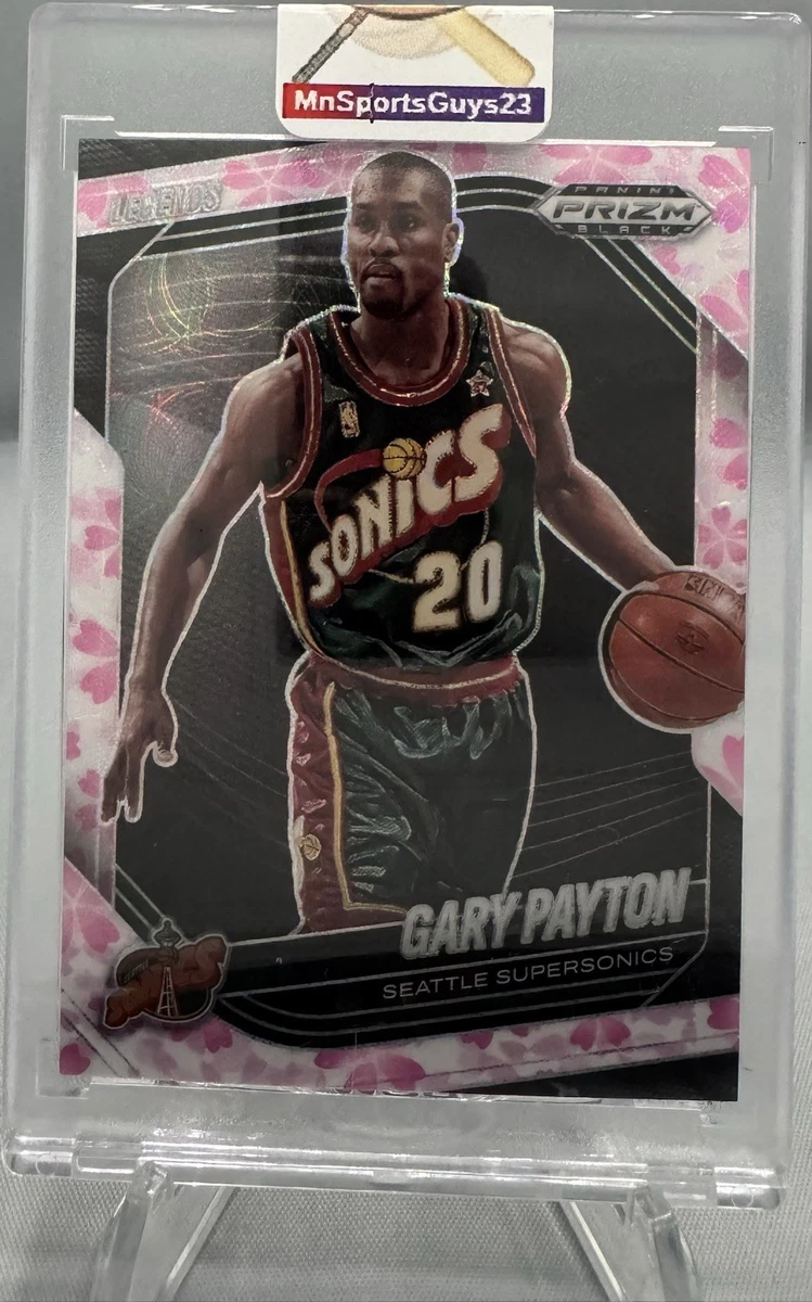 Panini Gary Payton Basketball Serial Numbered Sports Trading Cards
