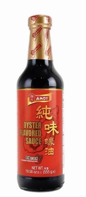 Amoy Oyster Flavored Sauce 19.58oz (555g) Authentic Chinese Stir-Fry Seasoning