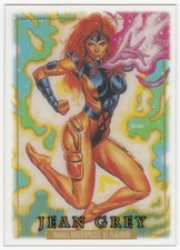 2024 UD SkyBox Marvel Masterpieces ’92 Platinum Clear Cut JEAN GREY #46