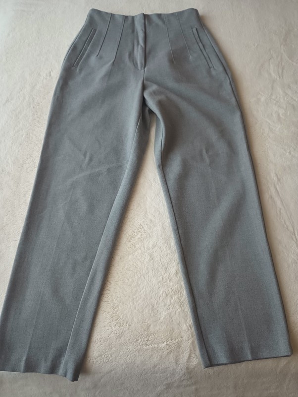 Zara Grey Women Pants Size S
