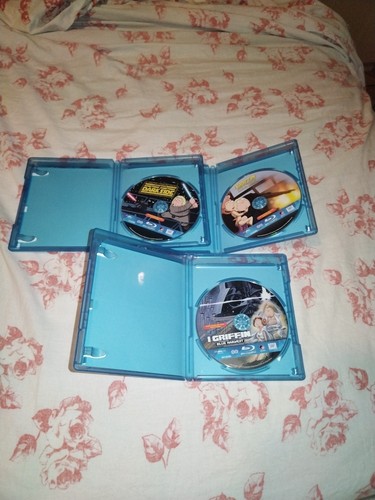 I GRIFFIN TRILOGY STAR WARS BLU RAY RARO FUORI CATALOGO TESTATI 3 DISCHI 2007 - Foto 12 di 21