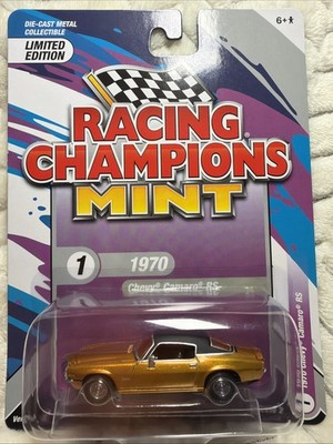 Racing Champions Mint Chevy Camaro Gold Strike