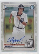 2020 Bowman Chrome Prospect Refractor 345/499 Ulrich Bojarski #CPA-UB Auto z3a