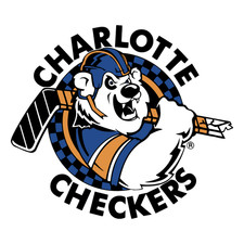 Charlotte Checkers sticker weatherproof bumper vinyl decal