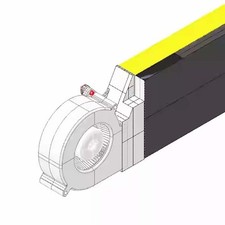 Fits Nvidia Tesla H200 A H L Series Graphics Card Heat Blower fan