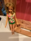 VTG FRANCIE 1966 Bend Leg #1130 Doll Orig Swimsuit Mattel