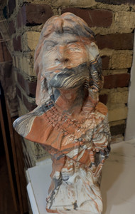 Sitting Bull 彫刻 オブジェ 胸像 1834-1890 Sitting Bull 彫刻
