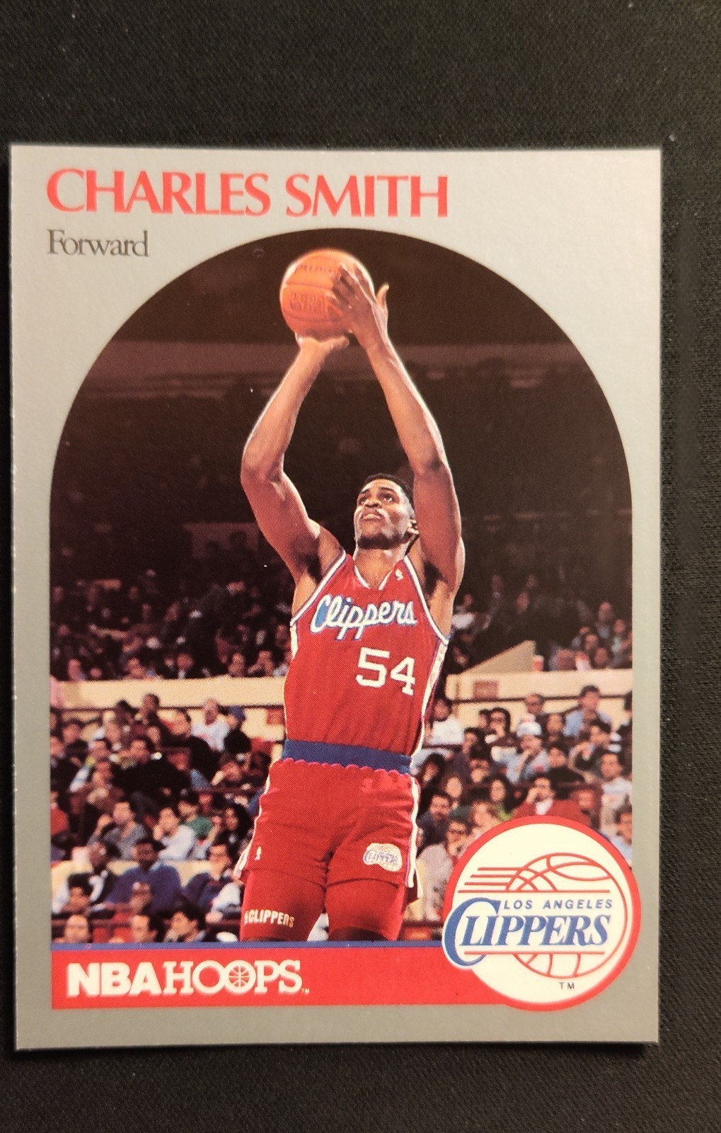 1990-91 NBA Hoops - Charles Smith #151 Los Angeles Clippers 