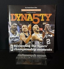 San Antonio Express-News Spurs Championship Edition Magazine June 2014 NBA