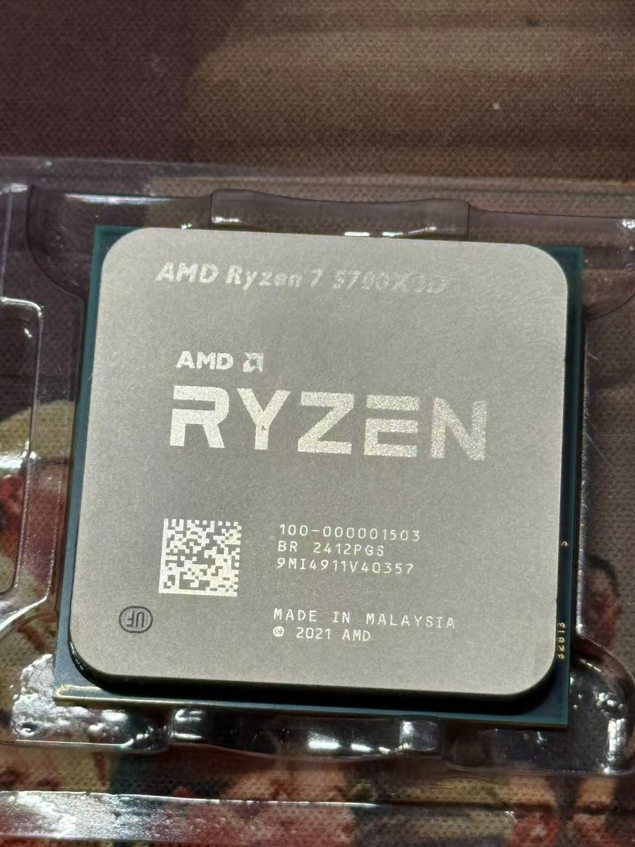 AMD Ryzen 7 5700X3D R7 CPU Socket AM4 Zen 3 96MB L3 100-100001503