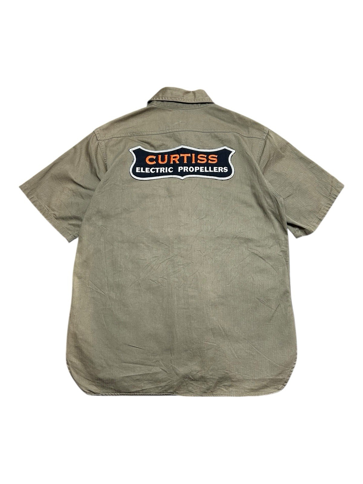 Buzz Ricksons Herringbone Work Shirt CURTISS ELEC… - image 3