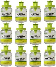 RESCUE Outdoor Fly Trap - Reusable - 12 Traps Unit Count 12.0 Count
