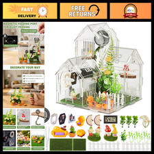 Complete Jumping Spider Habitat Kit with Accessories - Ideal Enclosure for Arach