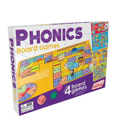 Interactive Phonics Board Game for Kids Ages 4-5 Fun Learning Tool for 2-6 Pl...