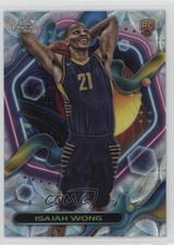 2023-24 Topps Cosmic Chrome Nucleus Refractor Isaiah Wong #195 6k8