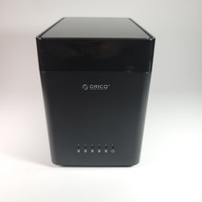 ORICO 4 Bay USB-C Hard Drive Station Enclosure SATA HDD/SSD Dock Untested