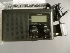 DreamSky AM FM Radio Portable Shortwave Radio Battery Powered/Plug in Wall