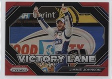 2024 Panini Prizm Victory Lane Red Prizm 11/99 Jimmie Johnson #2 HOF 1o2
