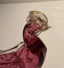 Collectables Figurines Art Murano Glass Birds Cranberry Pink Alfredo Barbini — photo 3