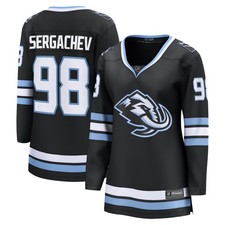 Women's Fanatics Mikhail Sergachev Black Utah Mammoth Home Breakaway Player