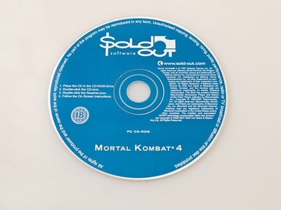 Mortal Kombat 4, Sold Out, PC [N]-B