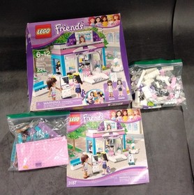 LEGO Friends Butterfly Beauty Shop & City Park Cafe - Open Boxes