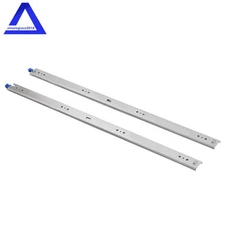 1 Pair With Lock Heavy Duty Drawer Slides 38 Inch 250 Lbs Extension Rails Rail
