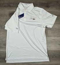 B Draddy Sport Golf Polo Tennis Men?s M NWT Jack Russel Terrier Chicago Flag