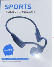 Sports Black Technology Not In Ear Wireless Stereo Headphones