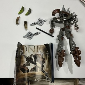 LEGO 8587 Bionicle Rahkshi Panrahk w Mini CD Vtg 2003 OPEN