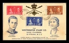 Dr Jim Stamps 1937 Bechuanaland Protectorate King George VI Coronation 3v FDC
