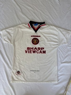 Original Authentic Umbro Manchester United 1996/1997 Away Shirt Herren M E005