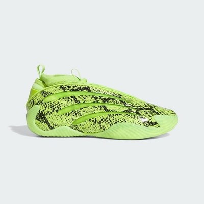 Adidas Harden Volume 9 Green Snakeskin Black Solar Slime Men's