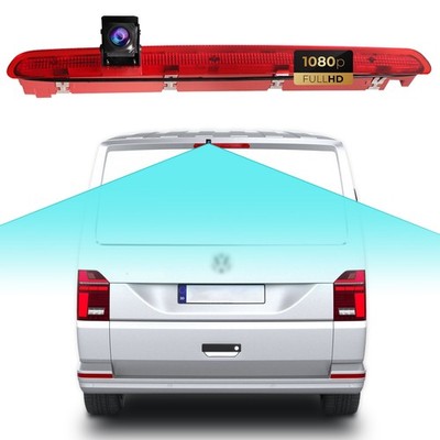 170° 1080 HD IP67 Rückfahrkamera 3.Bremsleuchte 1-Door Für VW T6 Transporter DE