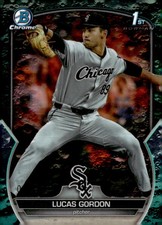 2023 Bowman Chrome Lucas Gordon #BDC-126 Lunar Glow Refractor /125